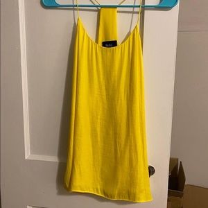Yellow tank top